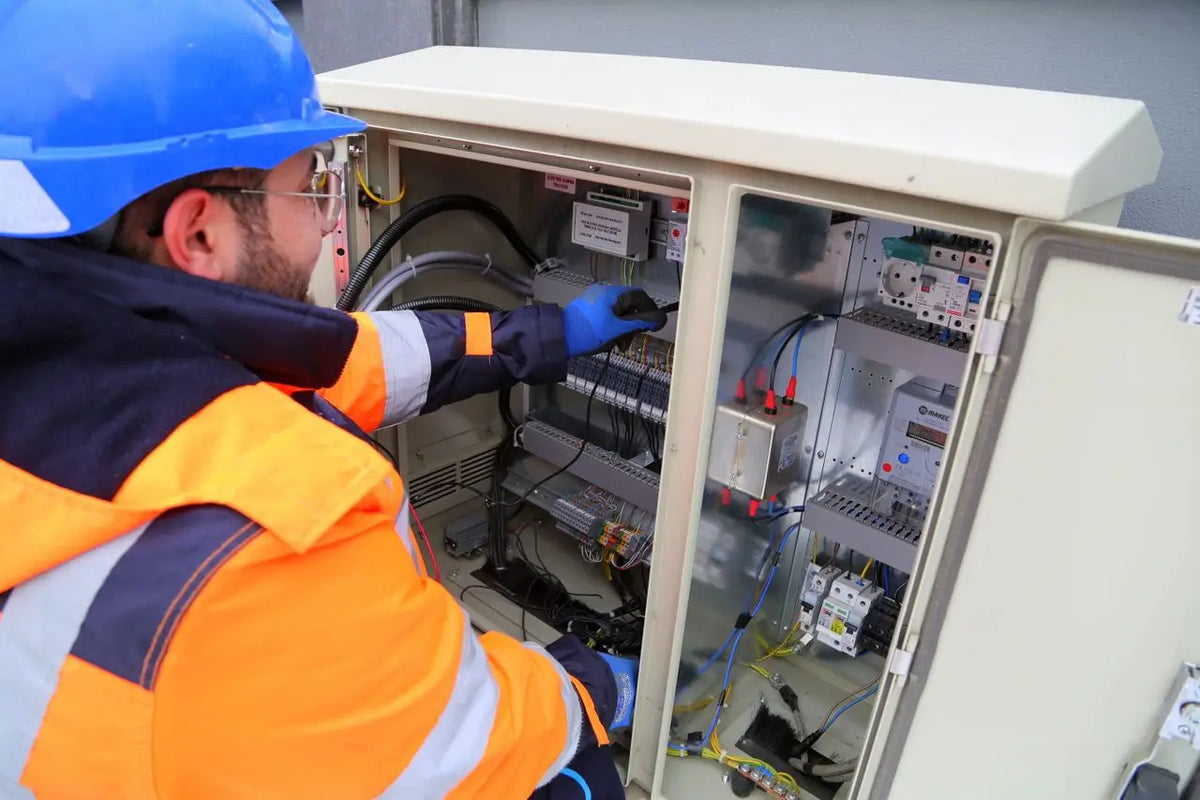 JF Electrical team working in [Location]