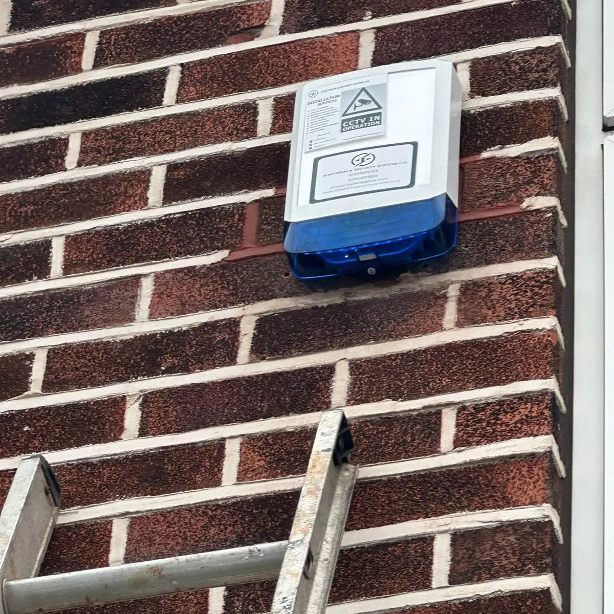 Intruder alarm system installed in [Location]