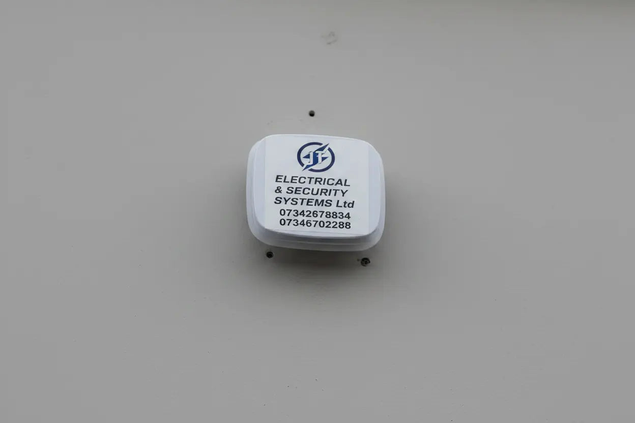 Intruder alarm installation portfolio project