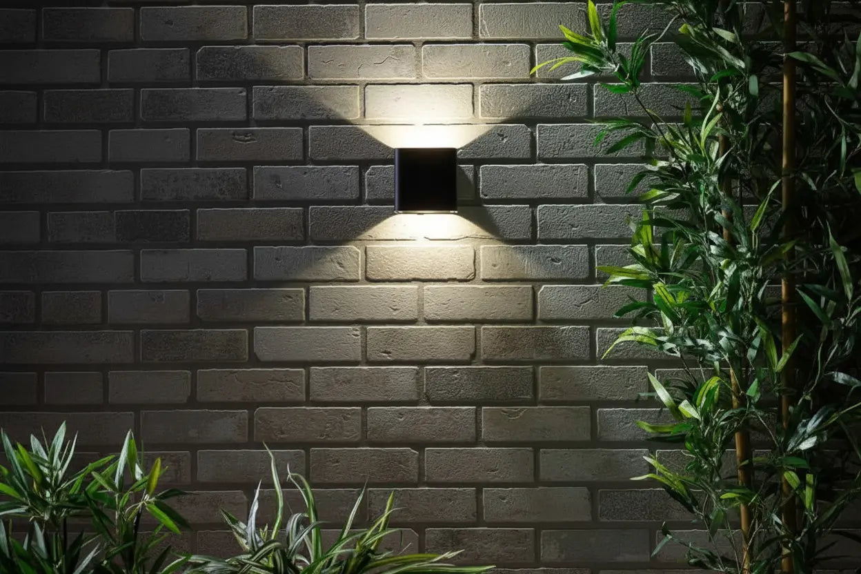 Outdoor up and down wall lighting